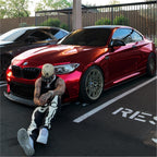 Gloss Mirror Chrome Candy Apple Red Car Vinyl Wrap PET product image 3 - Veloro chrome vinyl wrap