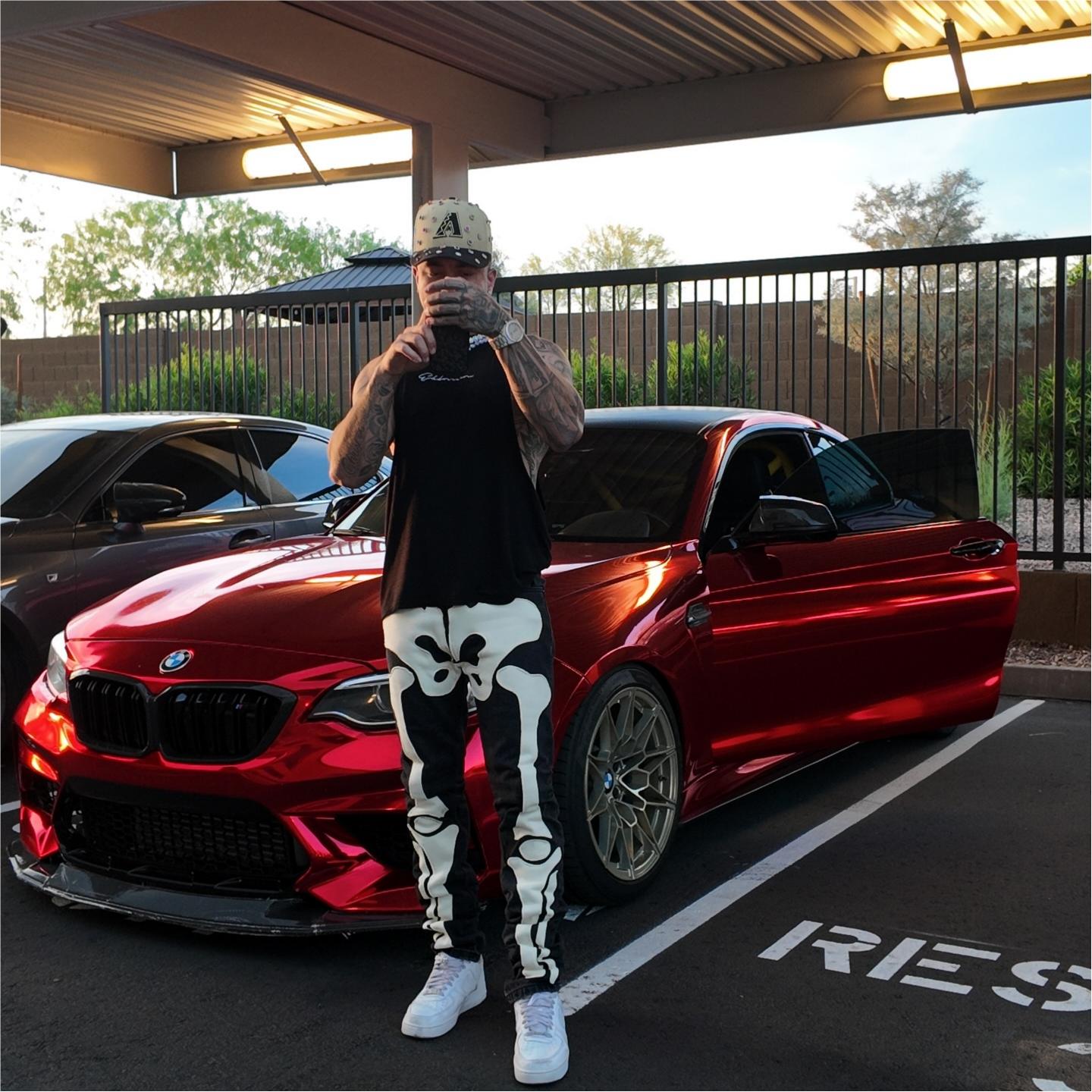 Gloss Mirror Chrome Candy Apple Red Car Vinyl Wrap PET product image 5 - Veloro chrome vinyl wrap