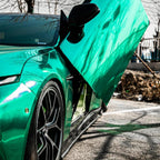 Gloss Mirror Chrome Green Car Vinyl Wrap PET product image 11 - Veloro chrome vinyl wrap