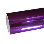 Gloss Mirror Chrome Purple Vinyl Wrap Car Vinyl Wrap PET