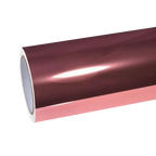 Gloss Mirror Chrome Rose Gold Car Vinyl Wrap PET product image 2 - Veloro chrome vinyl wrap