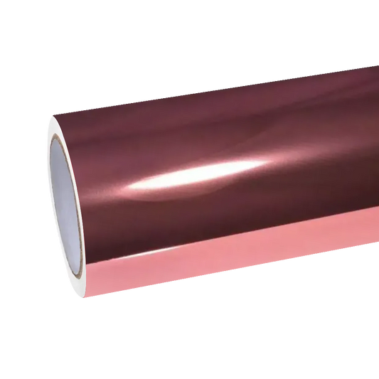 Gloss Mirror Chrome Rose Gold Car Vinyl Wrap PET product image 2 - Veloro chrome vinyl wrap