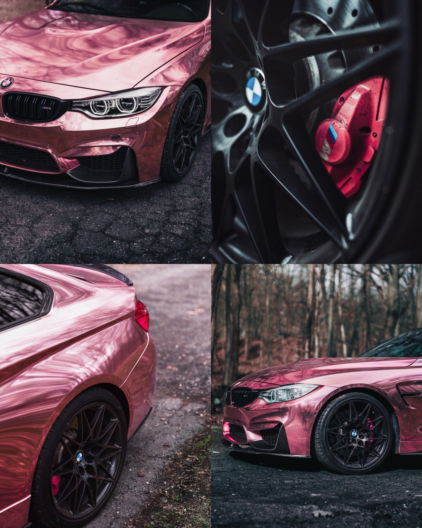 Gloss Mirror Chrome Rose Gold Car Vinyl Wrap PET product image 14 - Veloro chrome vinyl wrap
