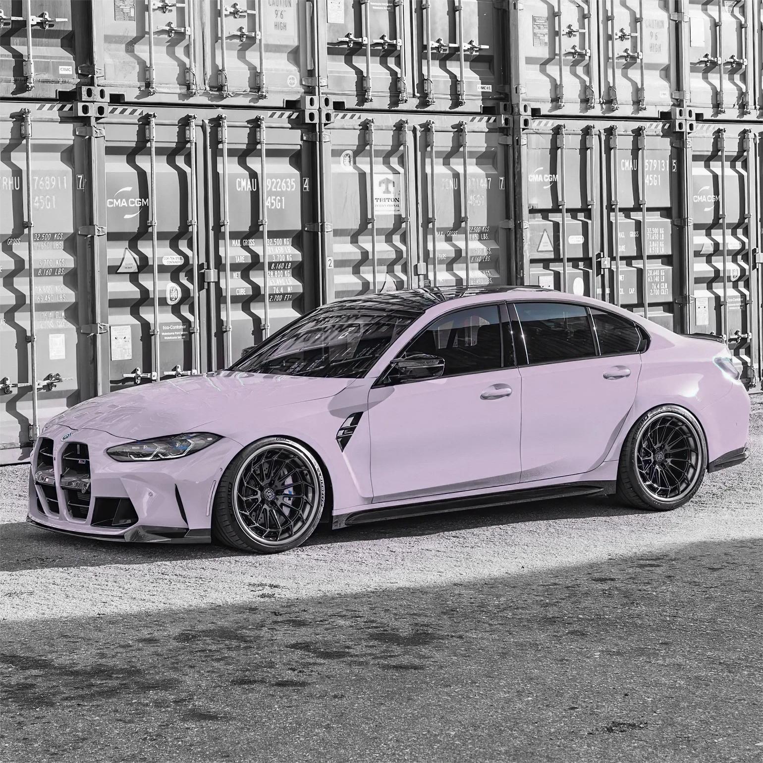 Gloss Misty Purple Car Vinyl Wrap Sale product image 5 - Veloro gloss vinyl wrap