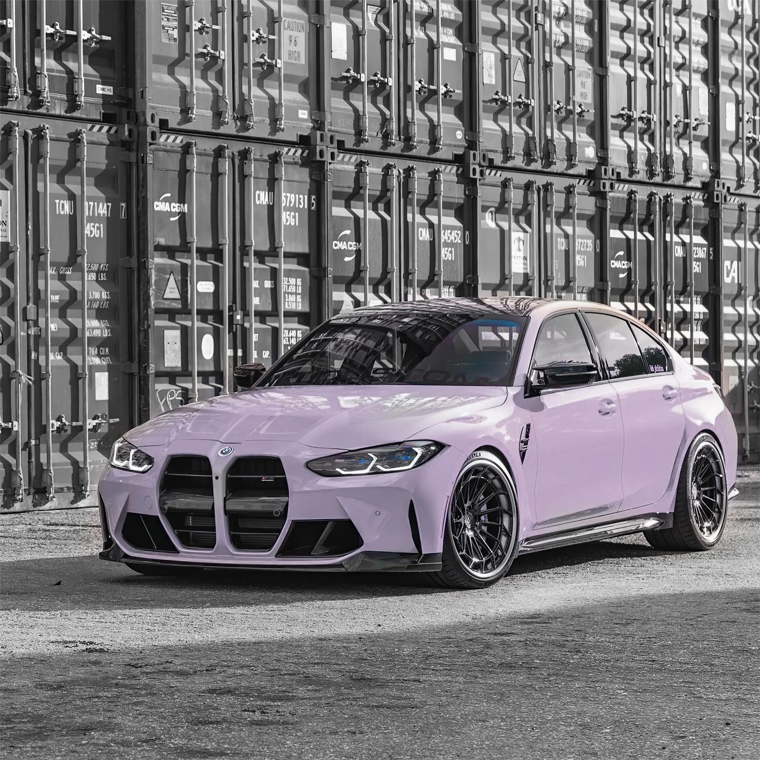Gloss Misty Purple Car Vinyl Wrap Sale product image 4 - Veloro gloss vinyl wrap