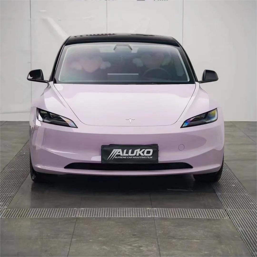 Gloss Misty Purple Car Vinyl Wrap Sale product image 9 - Veloro gloss vinyl wrap