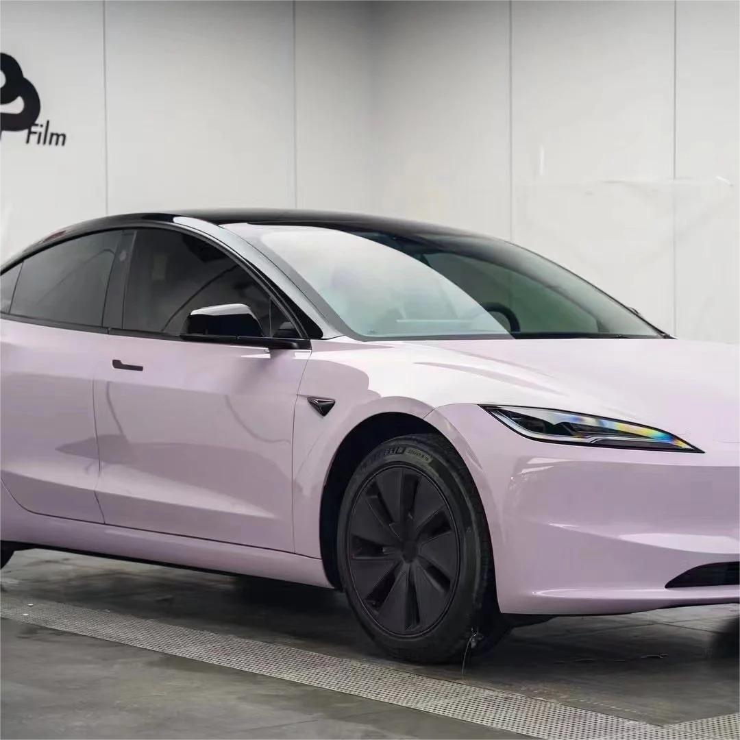 Gloss Misty Purple Car Vinyl Wrap Sale product image 10 - Veloro gloss vinyl wrap