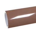 Gloss Mocha Brown Car Vinyl Wrap PET