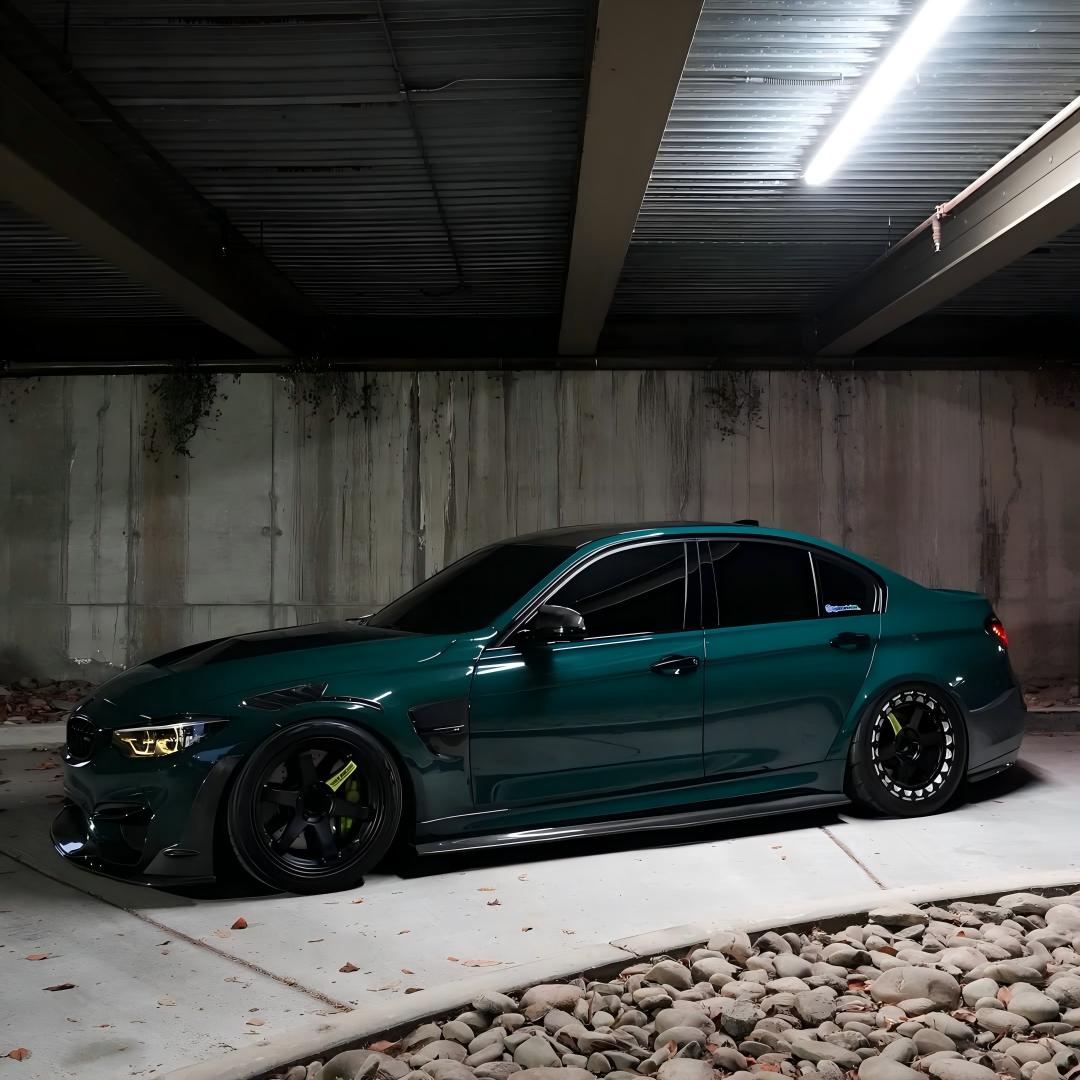 Gloss Mohsen Green Car Vinyl Wrap PET product image 11 - Veloro gloss vinyl wrap