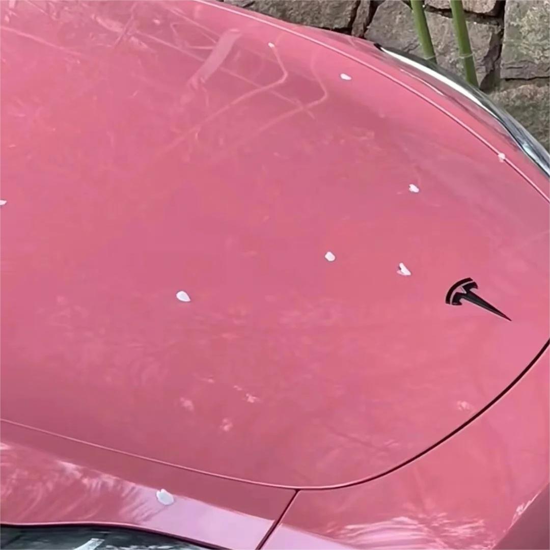 Gloss Morganite Red Car Vinyl Wrap PET product image 5 - Veloro gloss vinyl wrap