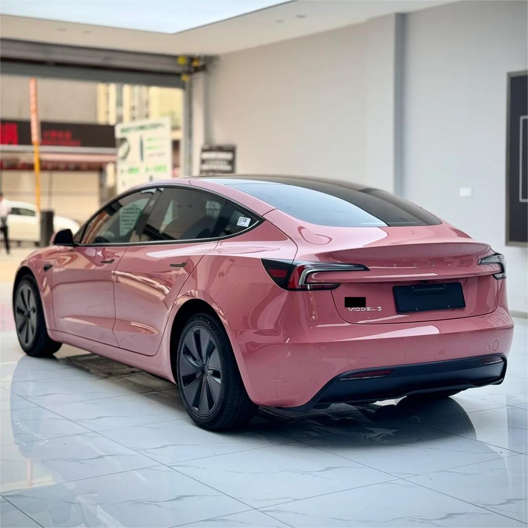 Gloss Morganite Red Car Vinyl Wrap PET product image 9 - Veloro gloss vinyl wrap