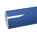 Gloss Neptuen Blue Car Vinyl Wrap PET