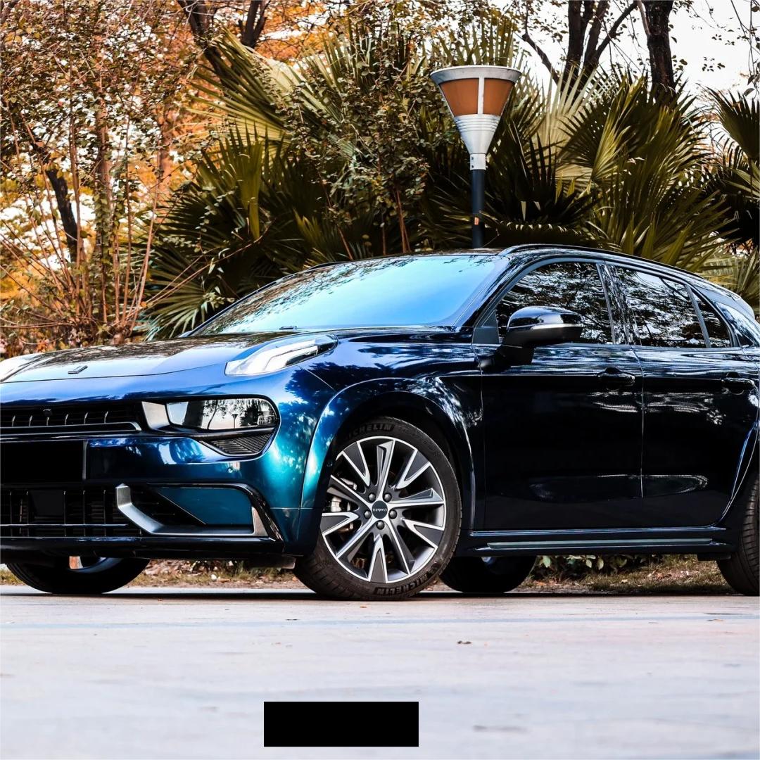 Gloss Paint Metal Dark Blue Car Vinyl Wrap product image 3 - Veloro gloss vinyl wrap