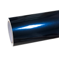 Gloss Paint Metal Dark Blue Car Vinyl Wrap