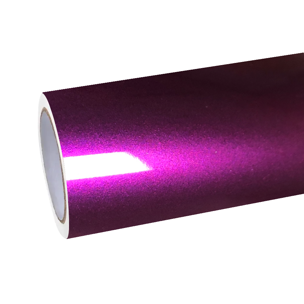 Super Glossy Pearl Purple Car Vinyl Wrap PET