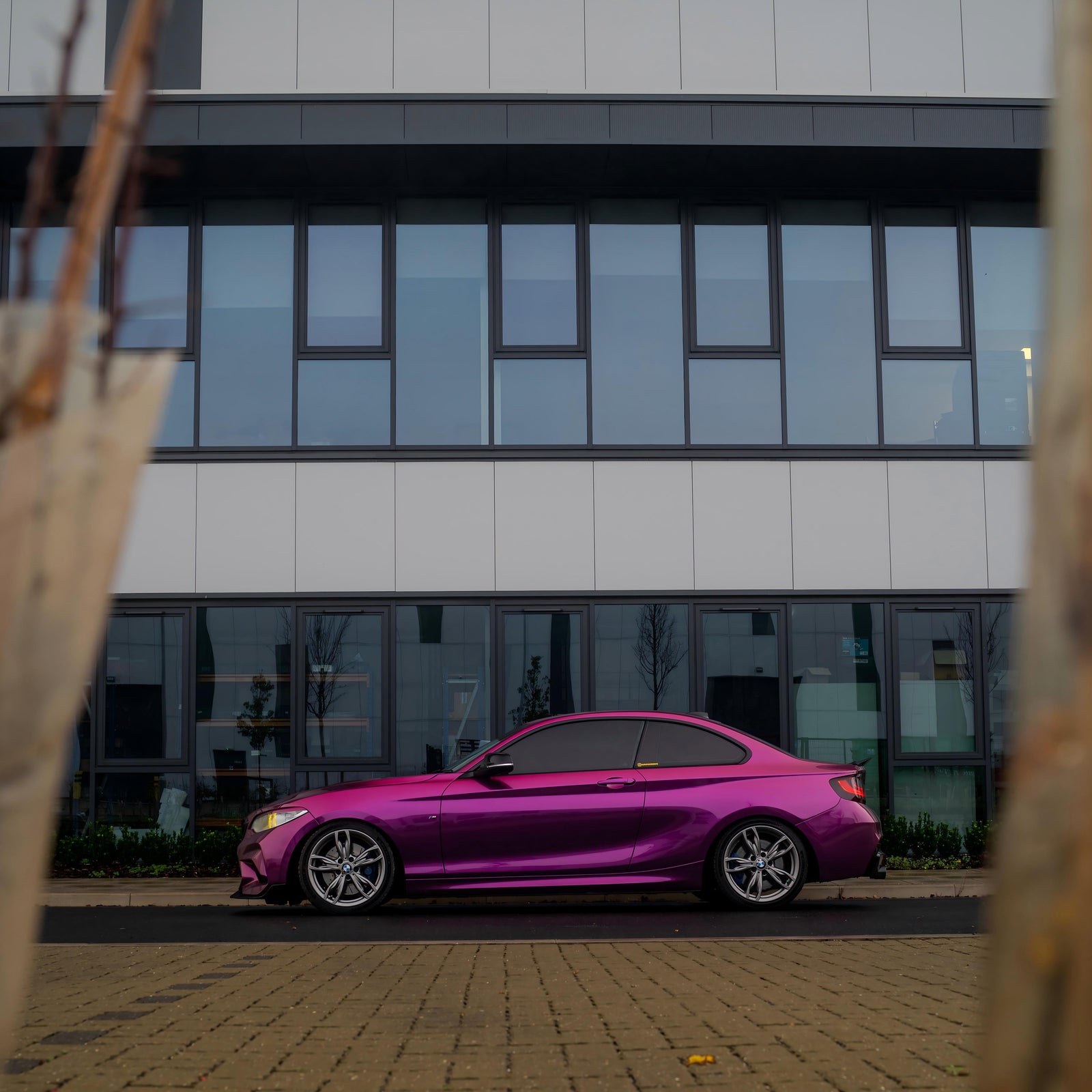 Super Glossy Pearl Purple Car Vinyl Wrap PET product image 6 - Veloro gloss vinyl wrap