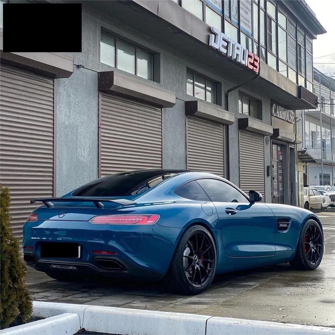 Gloss Petrol Blue Car Vinyl Wrap PET product image 6 - Veloro gloss vinyl wrap