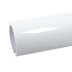 Gloss Piano White Car Vinyl Wrap PET