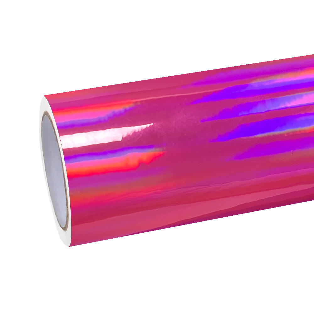 Gloss Pink Holographic Chrome Laser Car Vinyl Wrap Coupe BMW product image 2 - Veloro chrome vinyl wrap