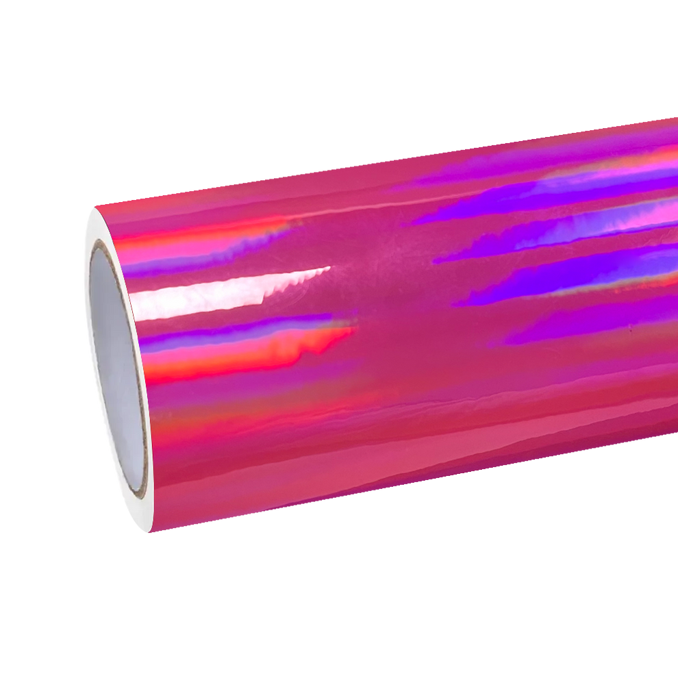 Gloss Pink Holographic Chrome Laser Car Vinyl Wrap Coupe BMW product image 2 - Veloro chrome vinyl wrap
