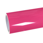 Gloss Princess Pink Car Vinyl Wrap PET
