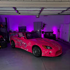 Gloss Princess Pink Car Vinyl Wrap PET product image 7 - Veloro gloss vinyl wrap