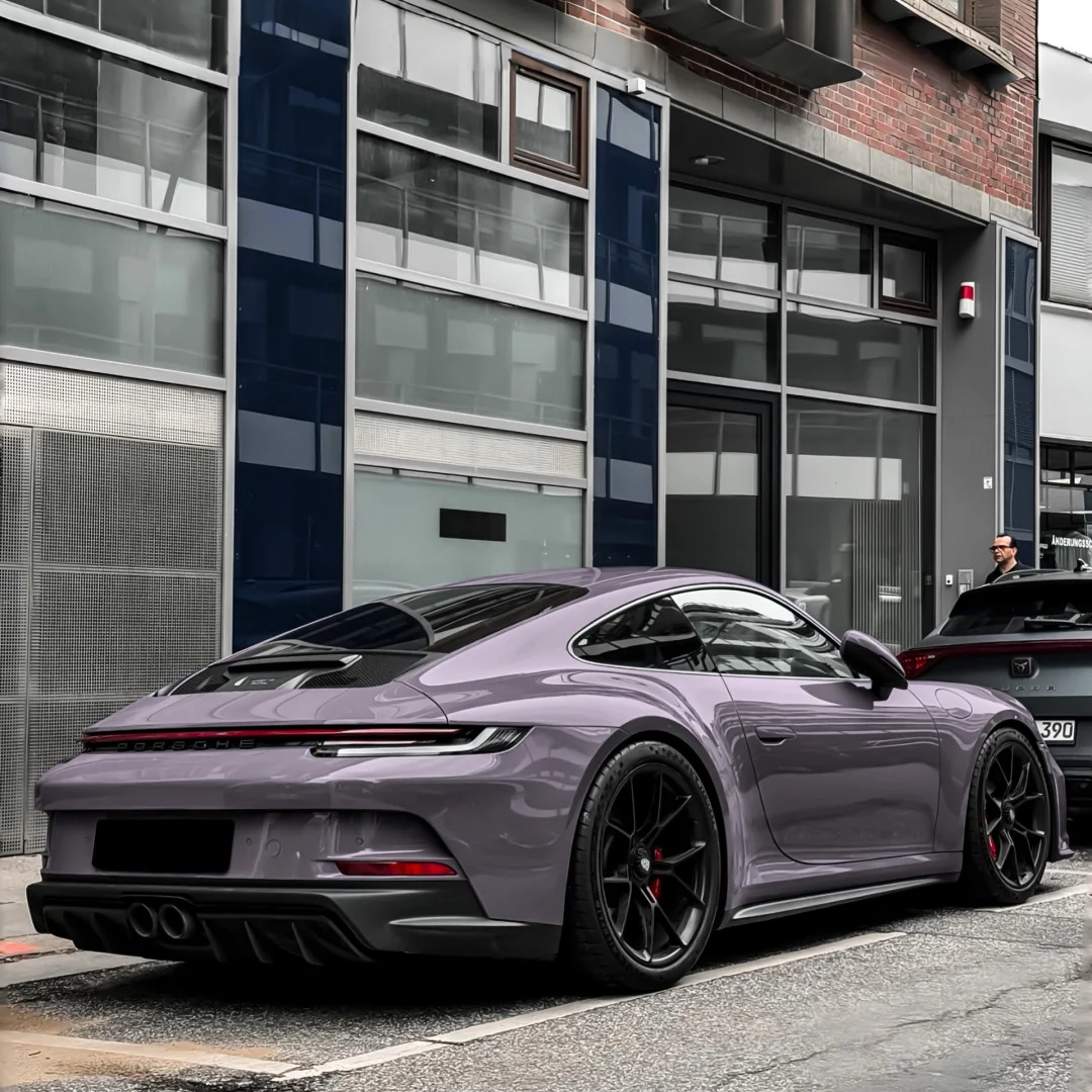 Gloss Provence Lavender Purple Car Wrap PET product image 4 - Veloro gloss vinyl wrap