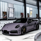Gloss Provence Lavender Purple Car Wrap PET product image 3 - Veloro gloss vinyl wrap