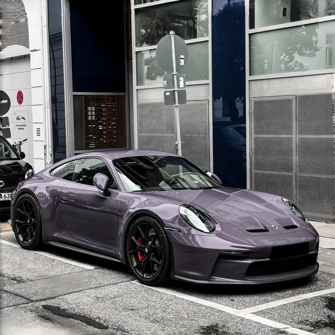 Gloss Provence Lavender Purple Car Wrap PET product image 2 - Veloro gloss vinyl wrap