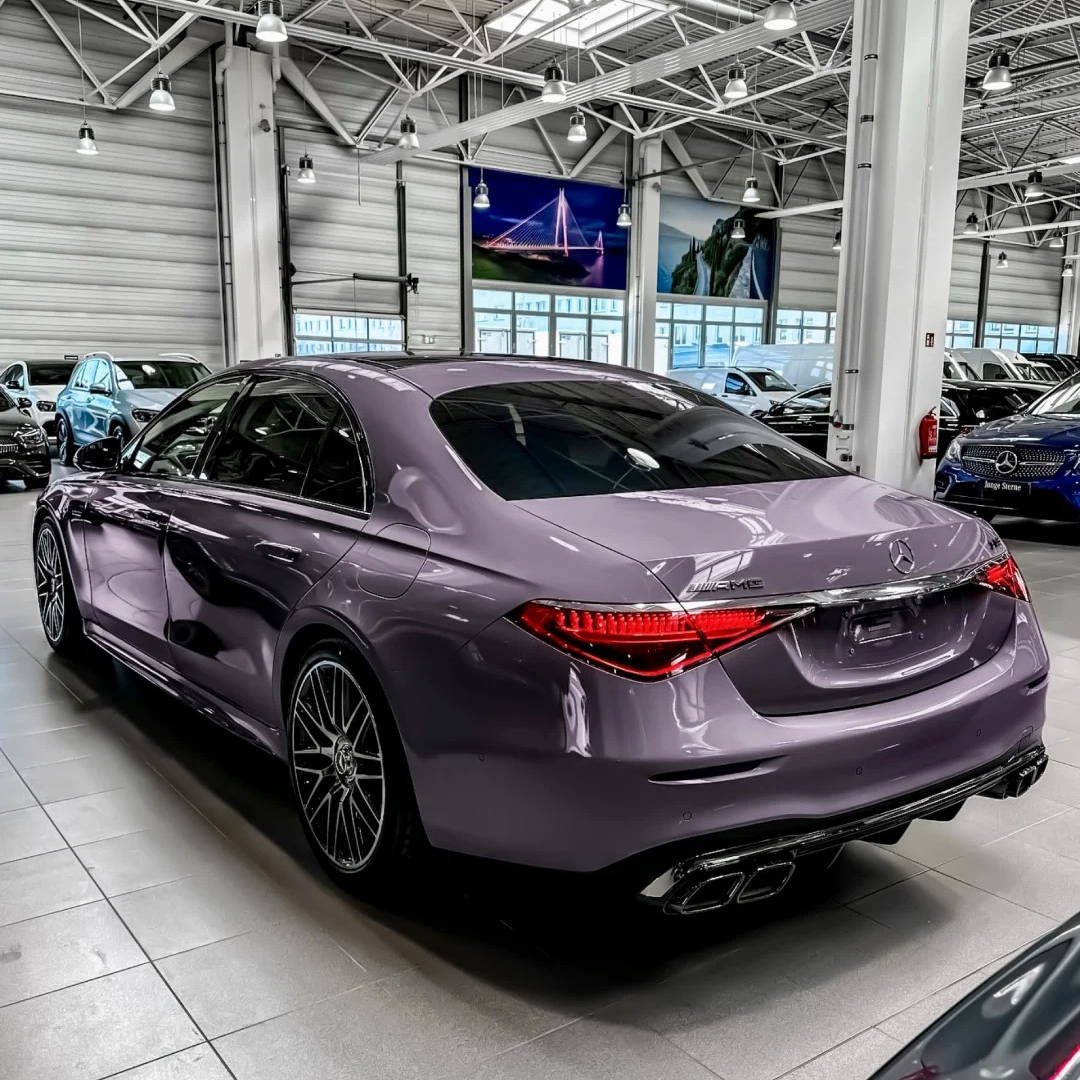 Gloss Provence Lavender Purple Car Wrap PET product image 6 - Veloro gloss vinyl wrap