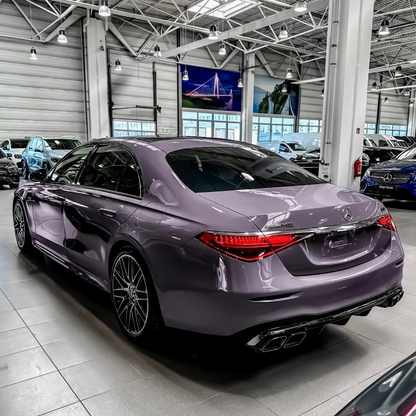 Gloss Provence Lavender Purple Car Wrap PET product image 6 - Veloro gloss vinyl wrap