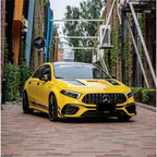 Gloss Racing Yellow Car Vinyl Wrap PET product image 5 - Veloro gloss vinyl wrap