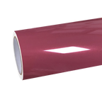 Gloss Plum Sauce Pink Car Vinyl Wrap PET