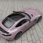 Gloss Rose Latte Pink Car Vinyl Wrap PET product image 6 - Veloro gloss vinyl wrap
