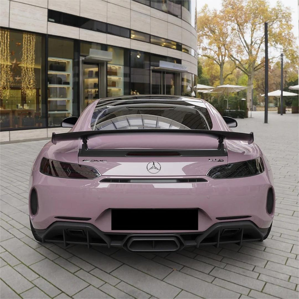 Gloss Rose Latte Pink Car Vinyl Wrap PET product image 4 - Veloro gloss vinyl wrap