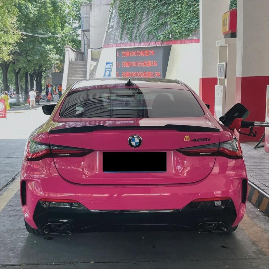 Gloss Rose Red Car Vinyl Wrap PET product image 4 - Veloro gloss vinyl wrap