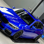 Gloss Royal Blue Car Vinyl Wrap PET product image 4 - Veloro gloss vinyl wrap
