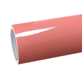 Gloss Salmon Pink Car Vinyl Wrap