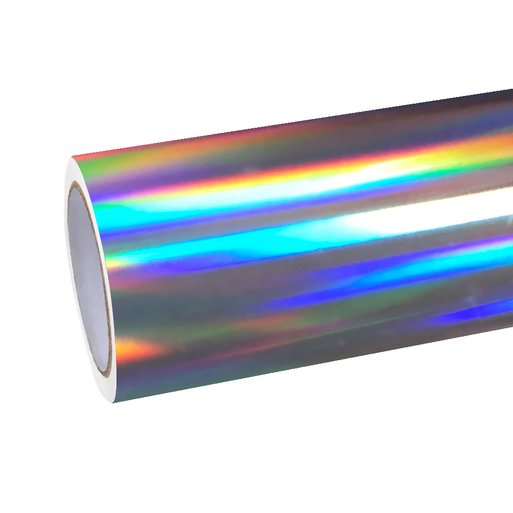 Gloss Holographic Chrome Laser Electroplated Silver Car Vinyl Wrap product image 2 - Veloro chrome vinyl wrap