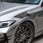 Gloss Skyscraper Grey Car Vinyl Wrap BMW PET product image 7 - Veloro gloss vinyl wrap