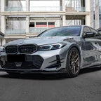 Gloss Skyscraper Grey Car Vinyl Wrap BMW PET product image 8 - Veloro gloss vinyl wrap