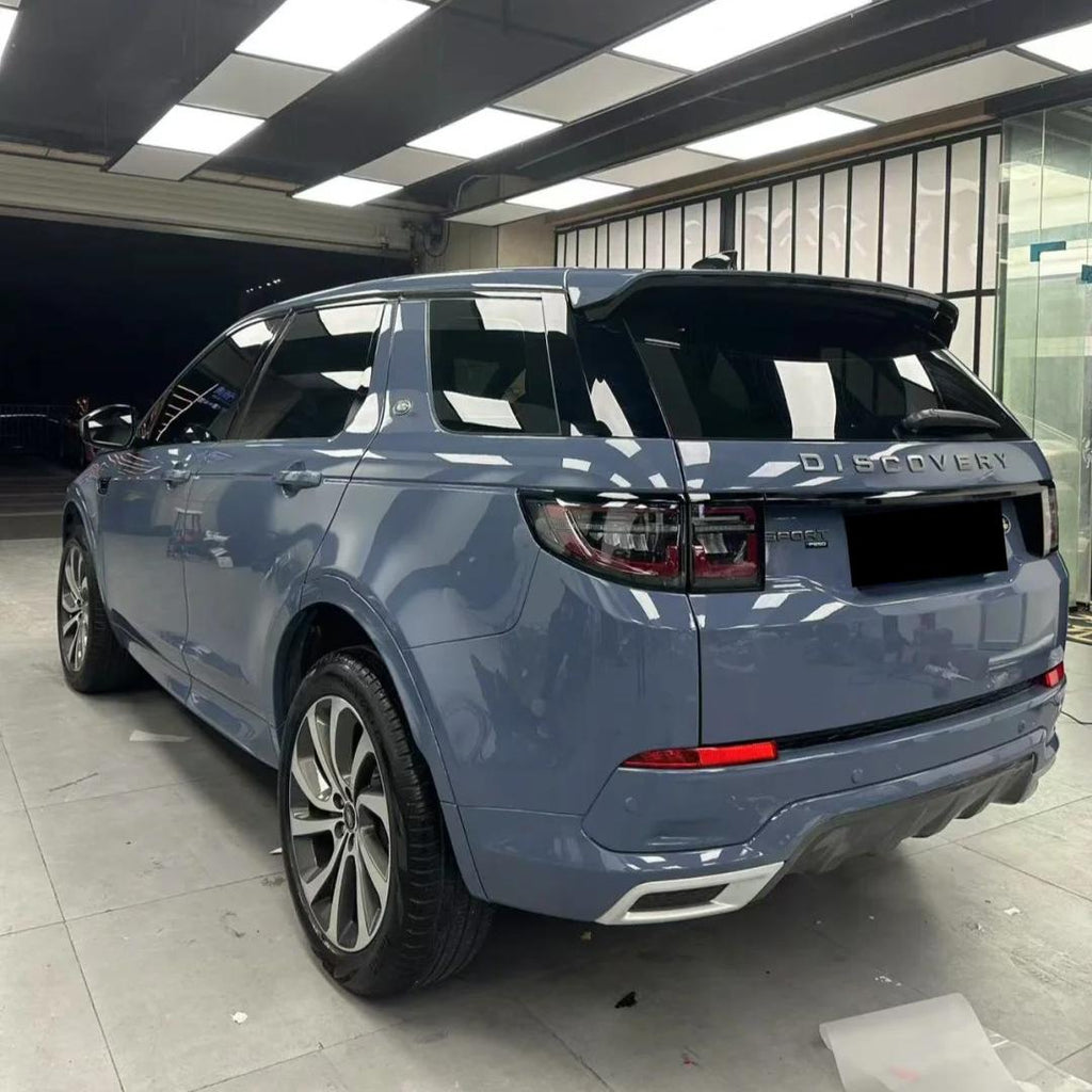 Gloss Slate Grey Car Vinyl Wrap PET product image 3 - Veloro gloss vinyl wrap