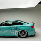 Gloss Sparkle Glitter Tiffany Blue Car Vinyl Wrap product image 5 - Veloro gloss vinyl wrap