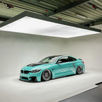 Gloss Sparkle Glitter Tiffany Blue Car Vinyl Wrap product image 3 - Veloro gloss vinyl wrap