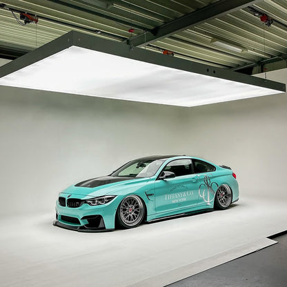 Gloss Sparkle Glitter Tiffany Blue Car Vinyl Wrap product image 3 - Veloro gloss vinyl wrap