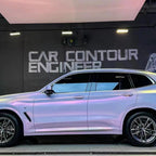 Gloss Starry Pink Gold Car Vinyl Wrap PET product image 3 - Veloro gloss vinyl wrap