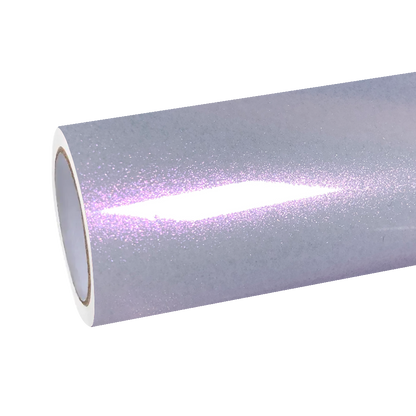 Gloss Starry Pink Gold Car Vinyl Wrap PET