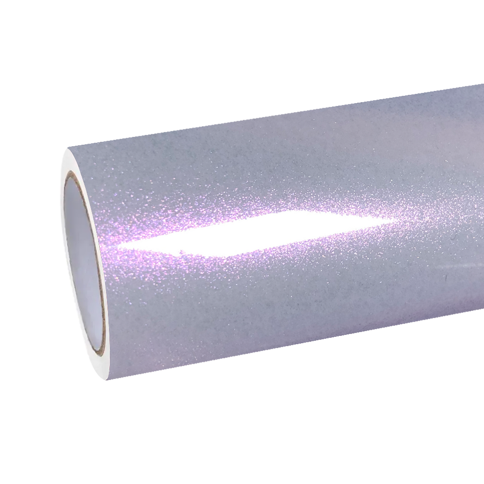 Gloss Starry Pink Gold Car Vinyl Wrap PET