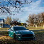 Gloss Storm Green Car Vinyl Wrap PET product image 10 - Veloro gloss vinyl wrap
