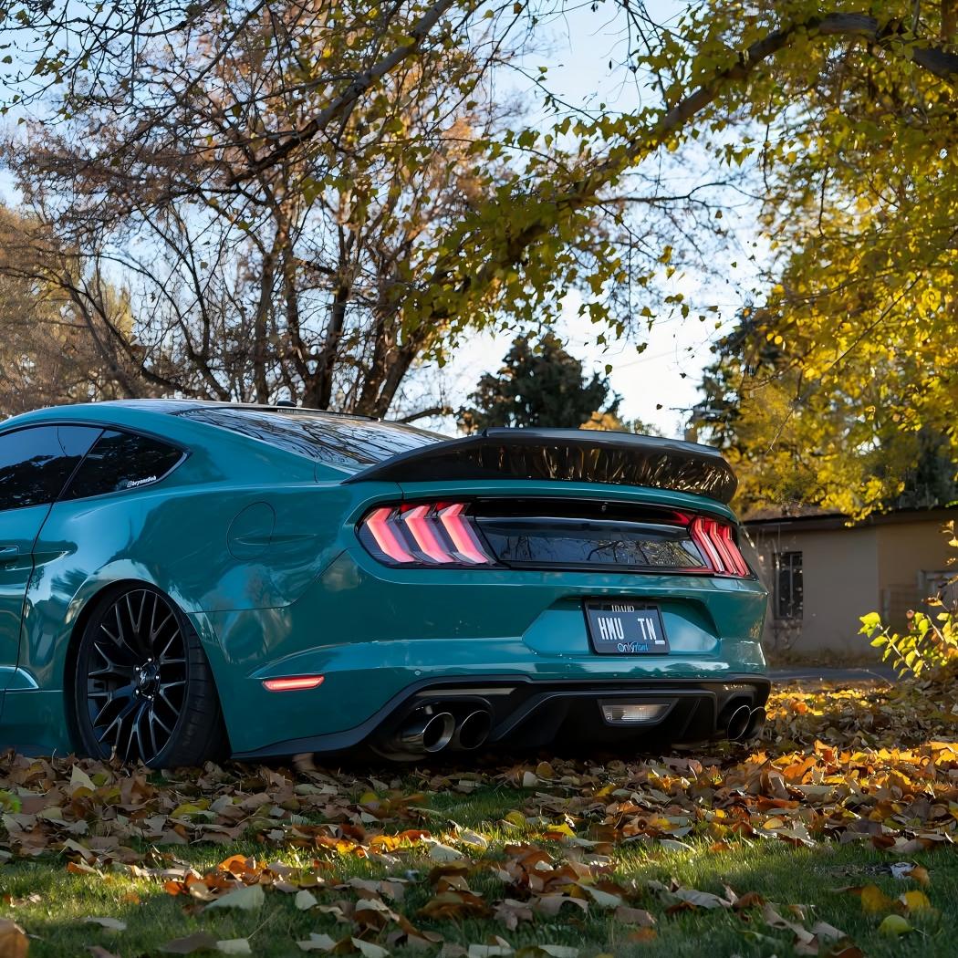 Gloss Storm Green Car Vinyl Wrap PET product image 11 - Veloro gloss vinyl wrap